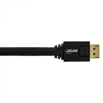 InLine DisplayPort aktiivkaabel, must, kullatud kontaktidega, 20 m