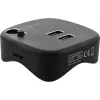 InLine USB 3.0 Multiadapter, 2xUSB-A, RJ45, SD/MicroSD-kaardilugeja, must