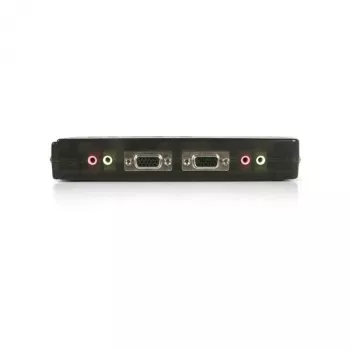 StarTech.com 4-pordiline must USB KVM-lüliti komplekt kaablite ja heliga