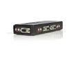 StarTech.com 4-pordiline must USB KVM-lüliti komplekt kaablite ja heliga