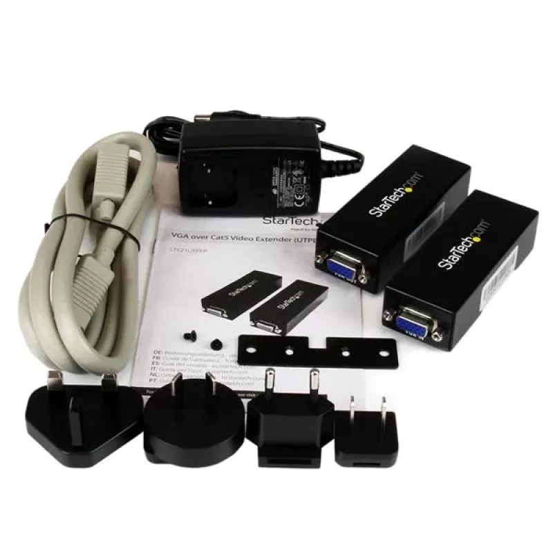 StarTech.com VGA–Cat5 monitoripikenduskomplekt (250 jalga/80 m) – VGA Cat5 pikendaja