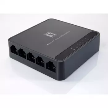 Võrgukommutaator LevelOne FEU-0512 Fast Ethernet 10/100 Must