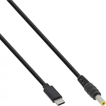 InLine USB-C to ASUS/Lenovo Notebook (round) charging kaabel, 2m