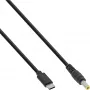 InLine USB-C to ASUS/Lenovo Notebook (round) charging kaabel, 2m