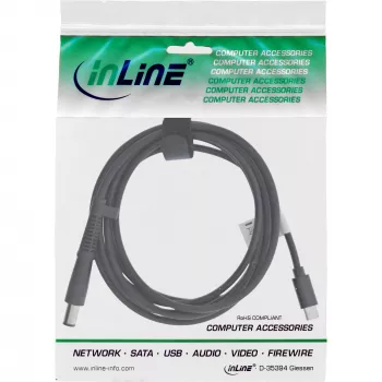 InLine USB-C HP sülearvuti laadimiskaabel (ümmargune/suur), 2 m
