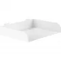 Modulaarne riiul InLine Slatwall Shelf suur valge teras 318mm 250mm 68mm