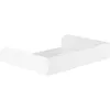 Modulaarne riiul InLine Slatwall Shelf suur valge teras 318mm 250mm 68mm