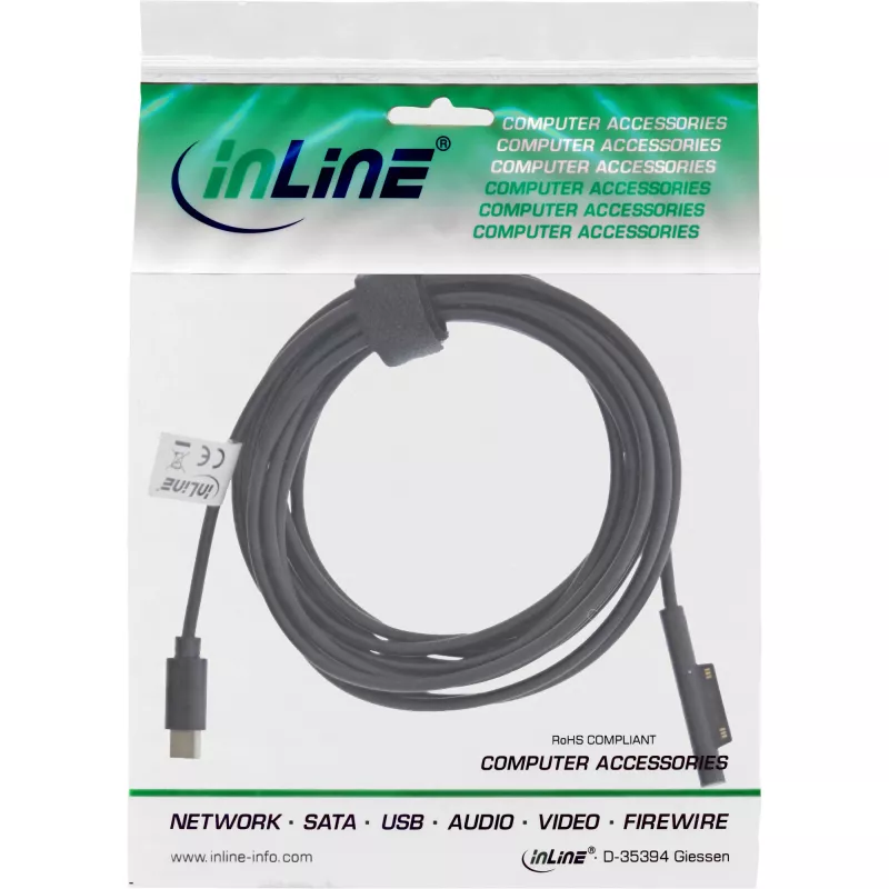 USB-C to Surface laadimiskaabel InLine 26670B 3m