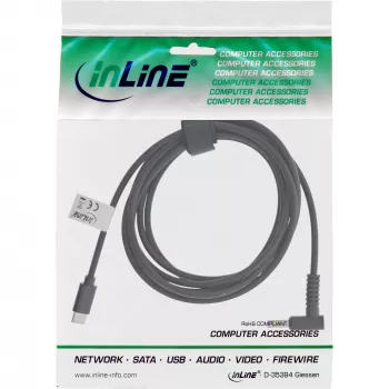 InLine USB-C HP sülearvuti (ümmargune/väike) laadimiskaabel, 2 m