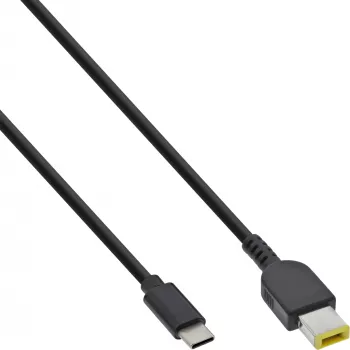 InLine USB-C Lenovo sülearvuti (ristkülikukujuline) laadimiskaabel, 2 m