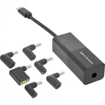 Toiteadapteri komplekt InLine Notebook 26679 USB-C 7-ühes laadimiskomplekt