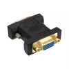 InLine DVI-A adapter DVI 12+5 isane-VGA 15HD emane, kullatud