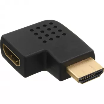 InLine HDMI adapter isane emane külgsuunaline vasak kullatud 17600S