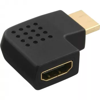 InLine HDMI adapter isane emane külgsuunaline vasak kullatud 17600S
