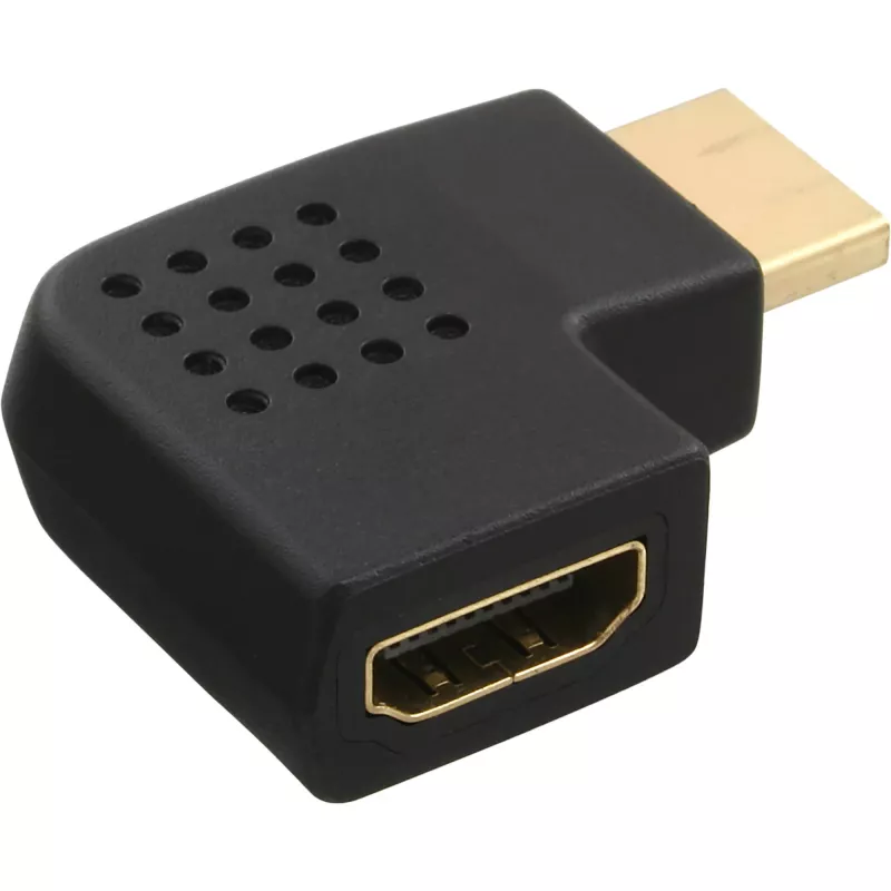 InLine HDMI adapter isane emane külgsuunaline vasak kullatud 17600S
