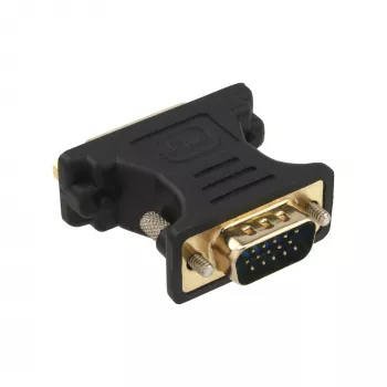 InLine DVI-A adapter DVI 24+5 emane / HD15 isane kullatud kontaktidega