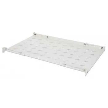 Intellinet 19-tolline fikseeritud riiul (reguleeritav), 1U, 750 mm riiuli sügavus, 750 kuni 950 mm reguleeritav siinisügavus, max 20 kg, hall, eluaegne garantii