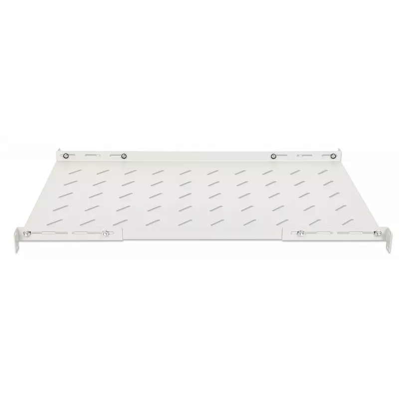 Intellinet 19-tolline fikseeritud riiul (reguleeritav), 1U, 750 mm riiuli sügavus, 750 kuni 950 mm reguleeritav siinisügavus, max 20 kg, hall, eluaegne garantii