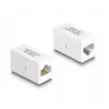 DeLOCK RJ45 pesa – RJ45 pesa Cat.6 UTP adapteri võrgukaabel 1 m valge