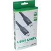 USB4-kaabel InLine 35906A 0,5 m USB-C isane/isane 8K60Hz must