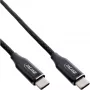 InLine magnetiline USB-C kaabel, USB-C isane/isane, 100 W, must, 1,5 m