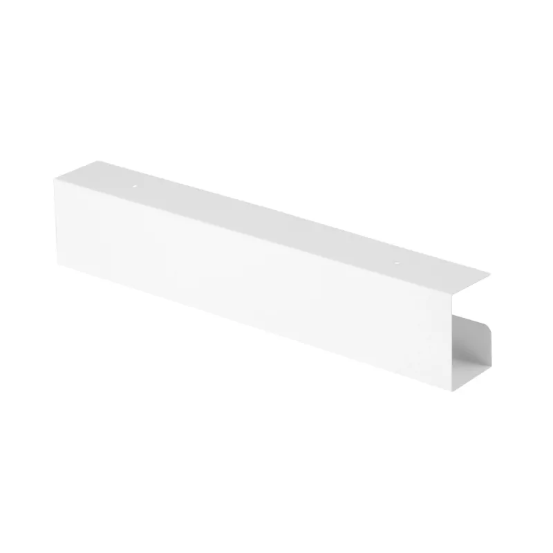 InLine lauaalune kaabeldushaldussüsteem 23190W — teras, valge, 114×600×76 mm