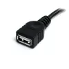 StarTech.com 10 ft must USB 2.0 pikenduskaabel A-A - M/F