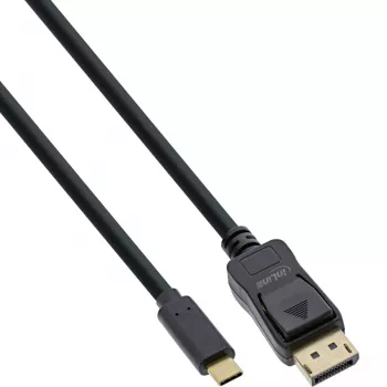 InLine USB-kuva kaabel, USB-C isane DisplayPort isasele, 3 m