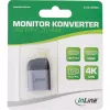 InLine USB Display Converter, USB-C isane HDMI emasele, 4K60Hz
