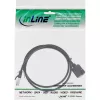 InLine patch-kaabel sisseehitatud pikendusega, S/FTP (PiMf), Cat.6A, LSZH, vask, 3 m