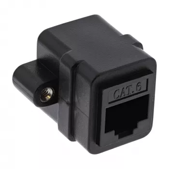 InLine patch-kaabli ühendusmuhv UTP 2x RJ45 emane paigalduseks