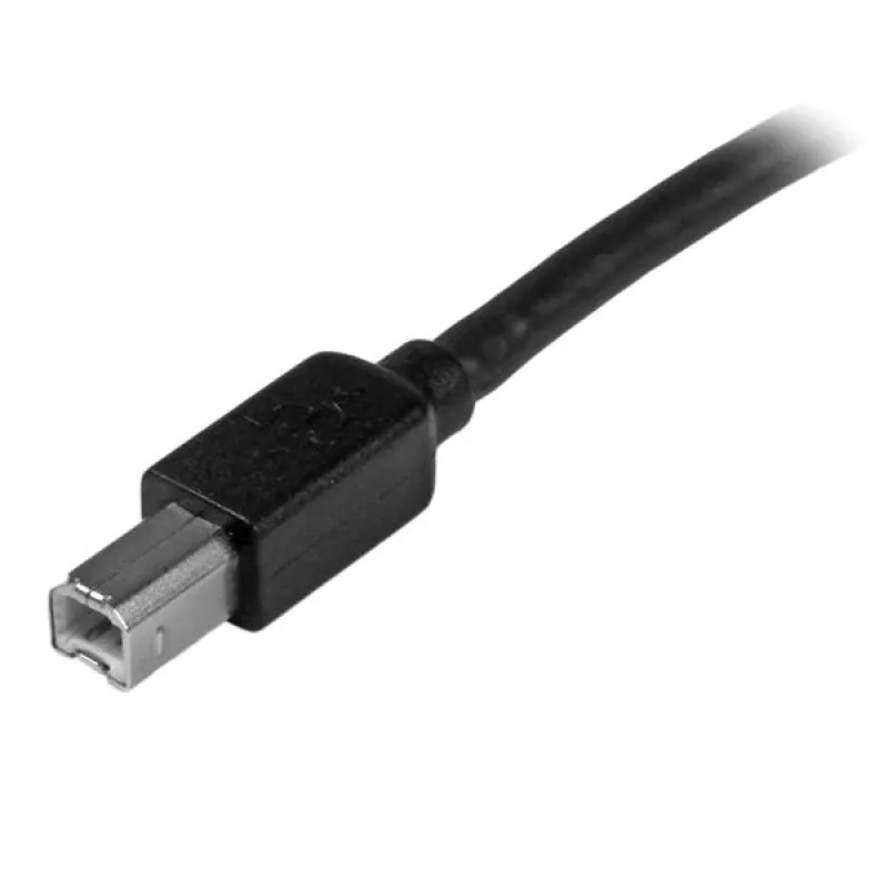 StarTech.com 50 jala (15 m) aktiivne USB 2.0 A-B kaabel, pikk USB-printerikaabel, 1x USB-A (M), 1x USB-B (M) – must