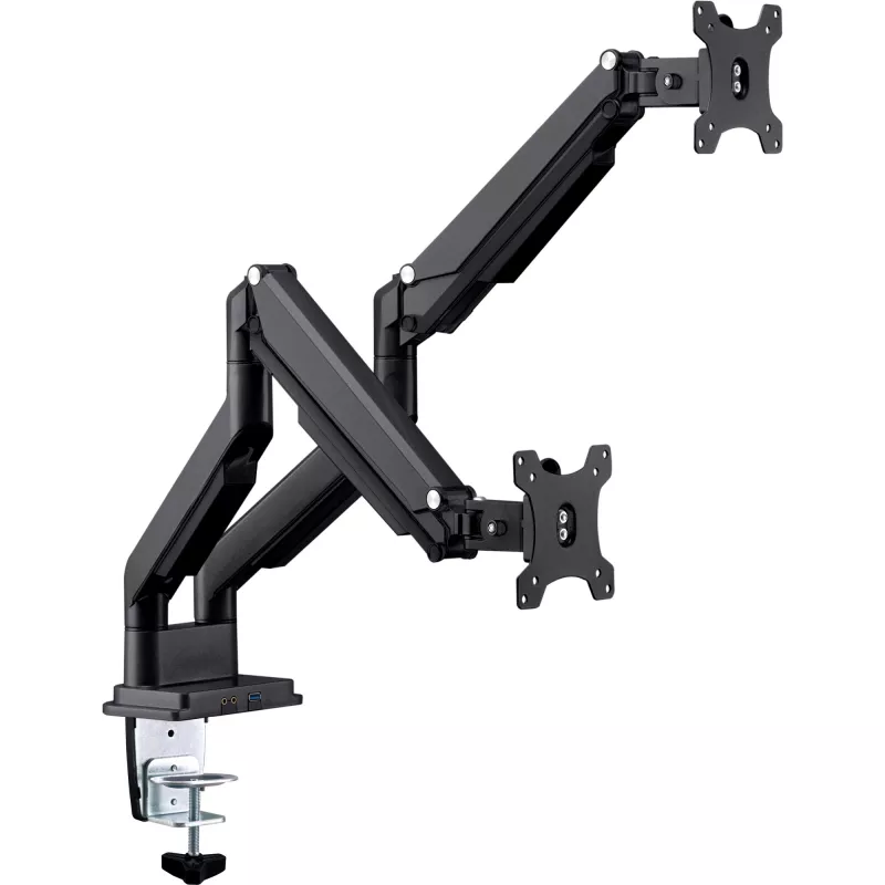 InLine lauakinnitus tõstuki ja USB/heliga, 2 monitori kuni 81 cm (32…