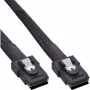 InLine SAS kaabel sisemine, Mini-SAS SFF-8087 kuni Mini-SAS SFF-8087, koos Sidebandiga, 0,5 m