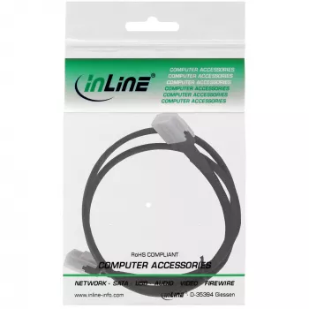 InLine SAS kaabel sisemine, Mini-SAS SFF-8087 kuni Mini-SAS SFF-8087, koos Sidebandiga, 0,5 m