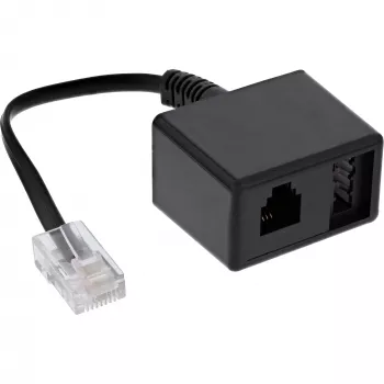 InLine TAE adapterkaabel RJ45 isane - TAE-N ja RJ11 emane 69943