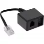 InLine TAE adapterkaabel RJ45 isane - TAE-N ja RJ11 emane 69943