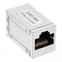 InLine Cat.6A adapter, täielikult varjestatud, metallist, 2x RJ45 emane/emane, 1:1