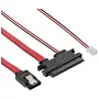 InLine SATA-kaabel Banana PI jaoks koos andme- ja toitepistikuga 0,35 m