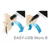 USB-kaabel DeLOCK 83846 USB 2.0 1 m USB A Micro-USB B Must