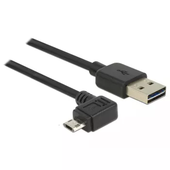 USB-kaabel DeLOCK 83846 USB 2.0 1 m USB A Micro-USB B Must