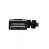 InLine USB 2.0 Smart kaabel nurga all + pööratav A-tüüpi isane/emane must 2m