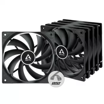 ARCTIC F12 PWM PST - 120 mm PWM korpusventilaator, 12 cm, 230 RPM, 1350 RPM, 0,3 sone, 90,1 m³/h