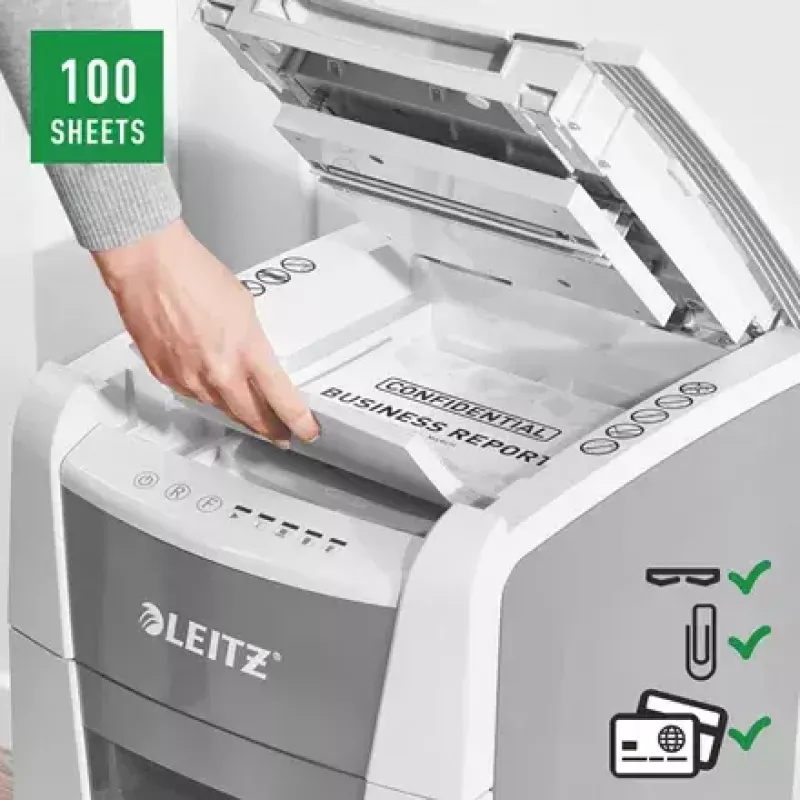 Leitz IQ Autofeed Small Office 100 automaatne paberihundi P5