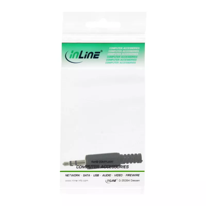 3,5 mm heli stereopistik InLine 99100 jootmisversioon