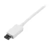 StarTech.com 1 m valge mikro-USB-kaabel – A kuni mikro B