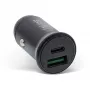 InLine USB autolaadija toiteadapter toiteedastus, USB-A + USB-C, must