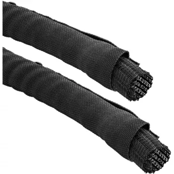Sleeving InLine isesulguv 25 mm läbimõõt, polüester, must, 5 m