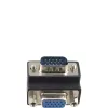 InLine VGA adapter 90° 15 kontakti isane / emane, InLine, 37248I