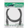 InLine High Speed HDMI pöörlev kaabel, Ethernetiga, AM/AM, must, kuldsed kontaktid, 2m